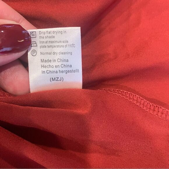 Ekouaer Maroon Golf Skort Size Large - Picture 12 of 13